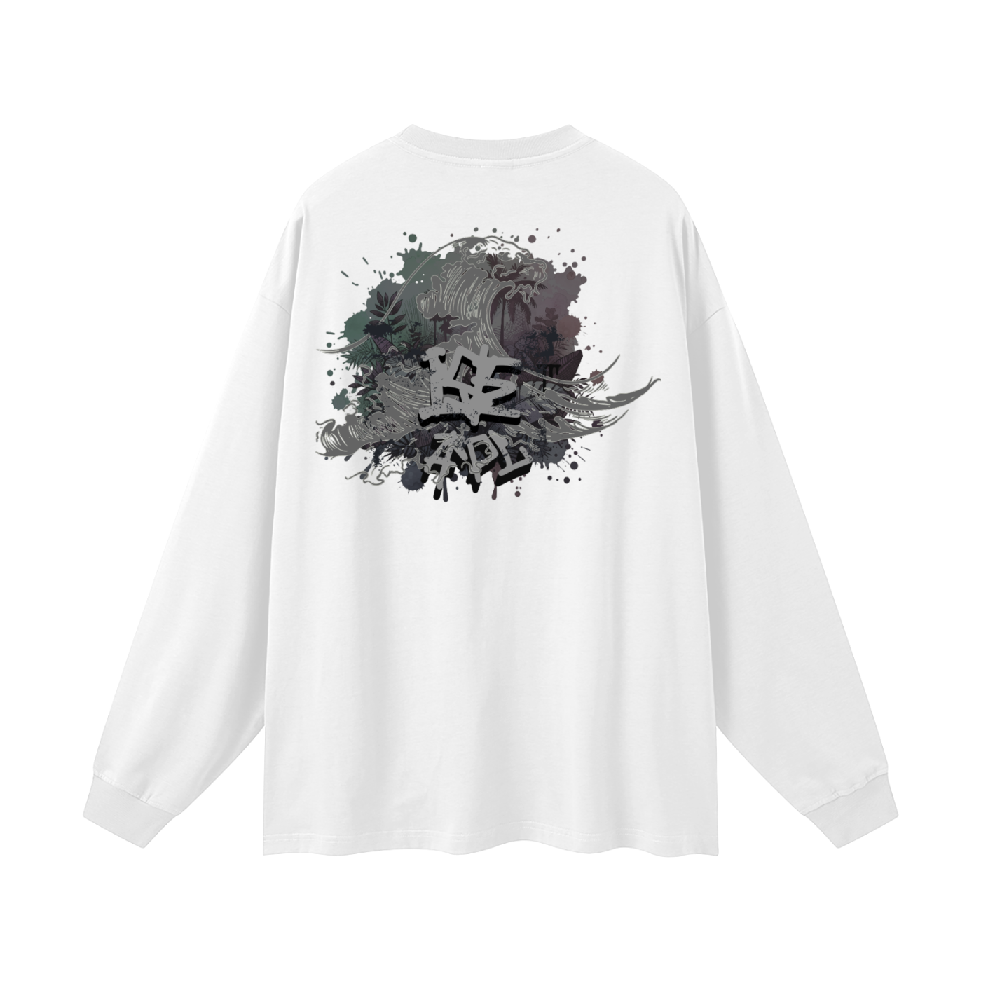 Oversized Unisex Long Sleeve T-Shirt