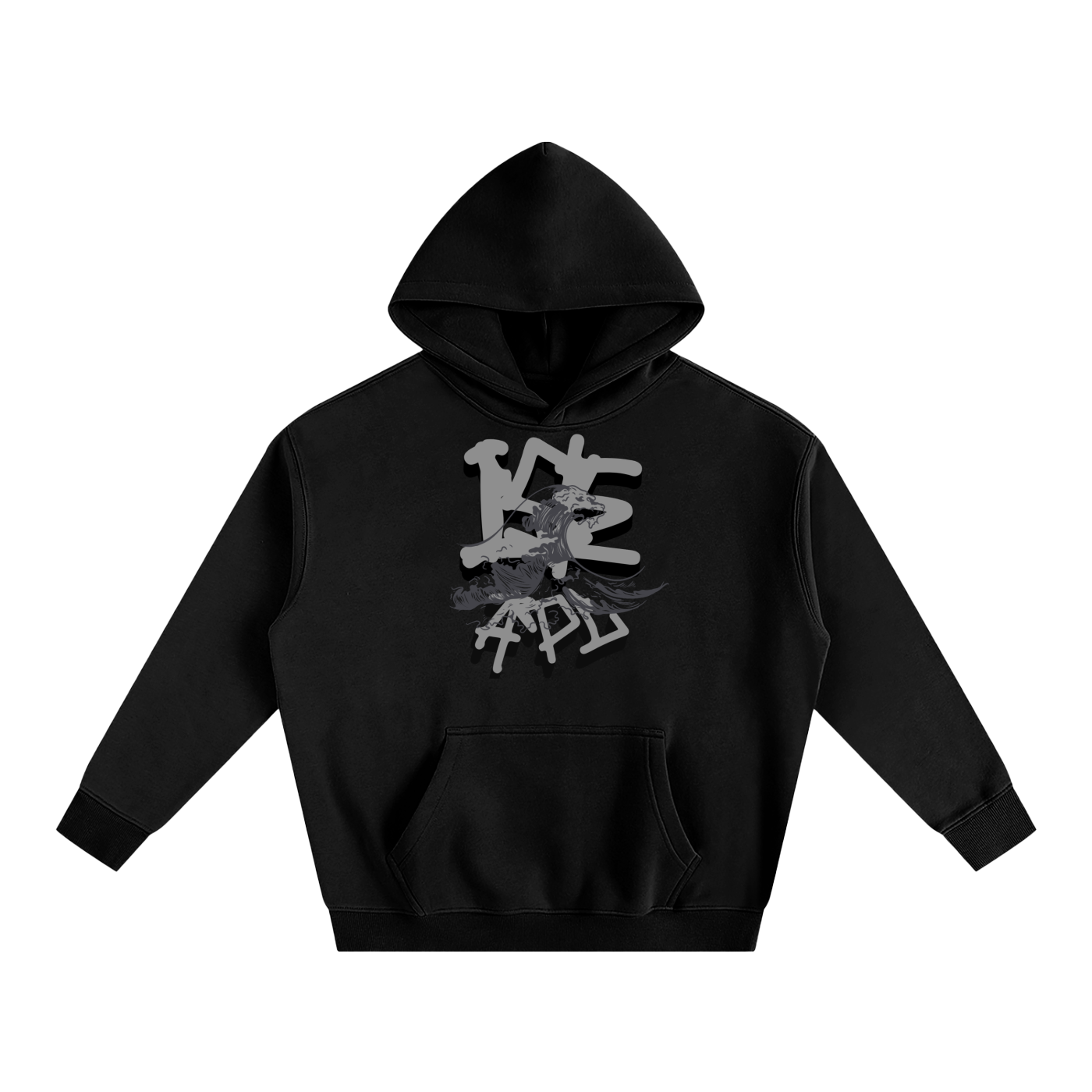 Oversize Fleeced Hoodie