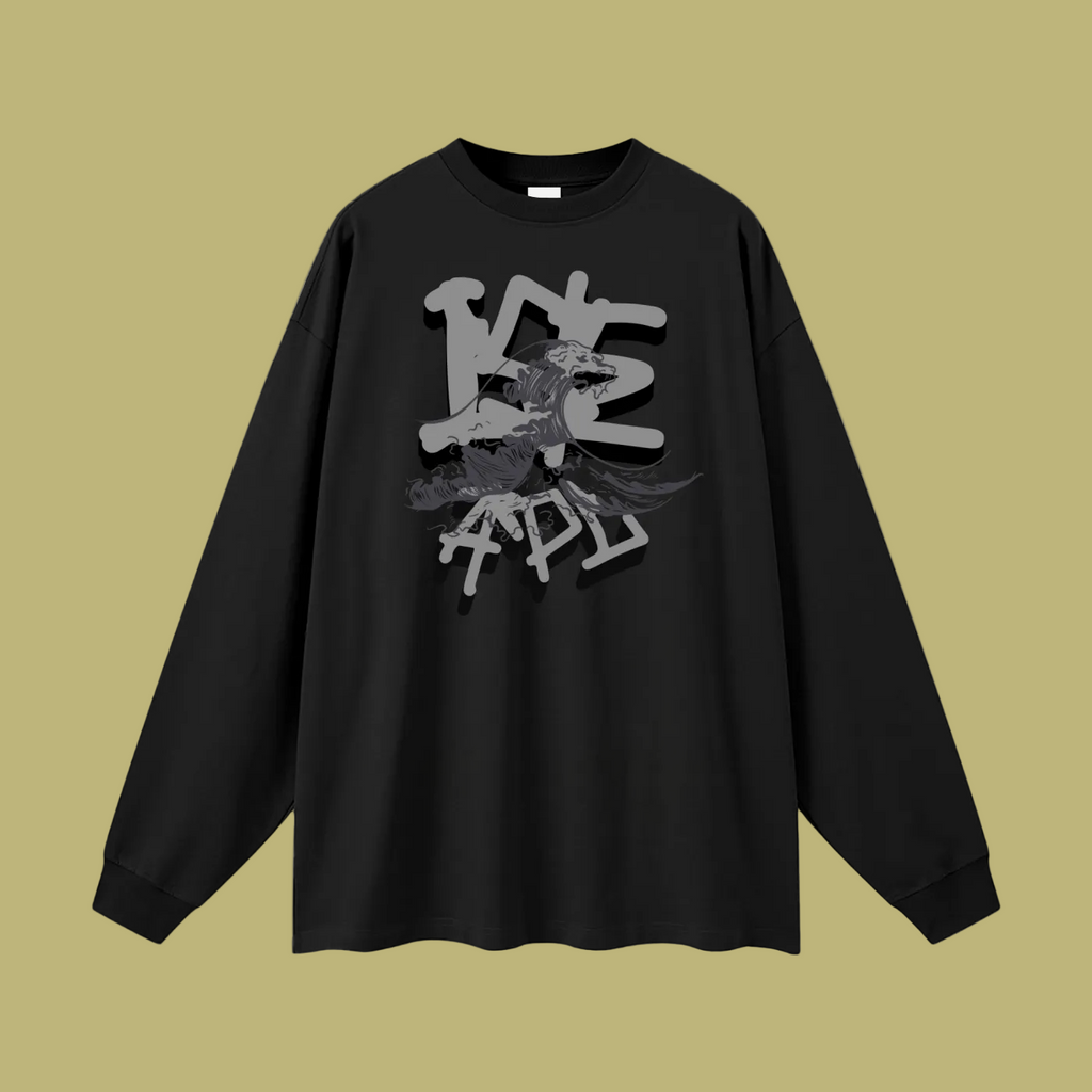 Oversized Unisex Long Sleeve T-Shirt