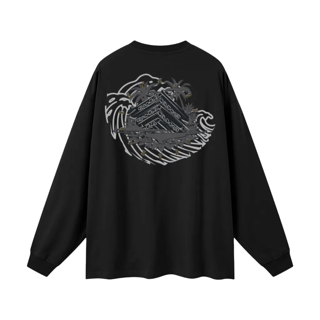 Oversized Unisex Long Sleeve T-Shirt