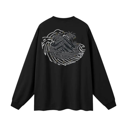 Oversized Unisex Long Sleeve T-Shirt