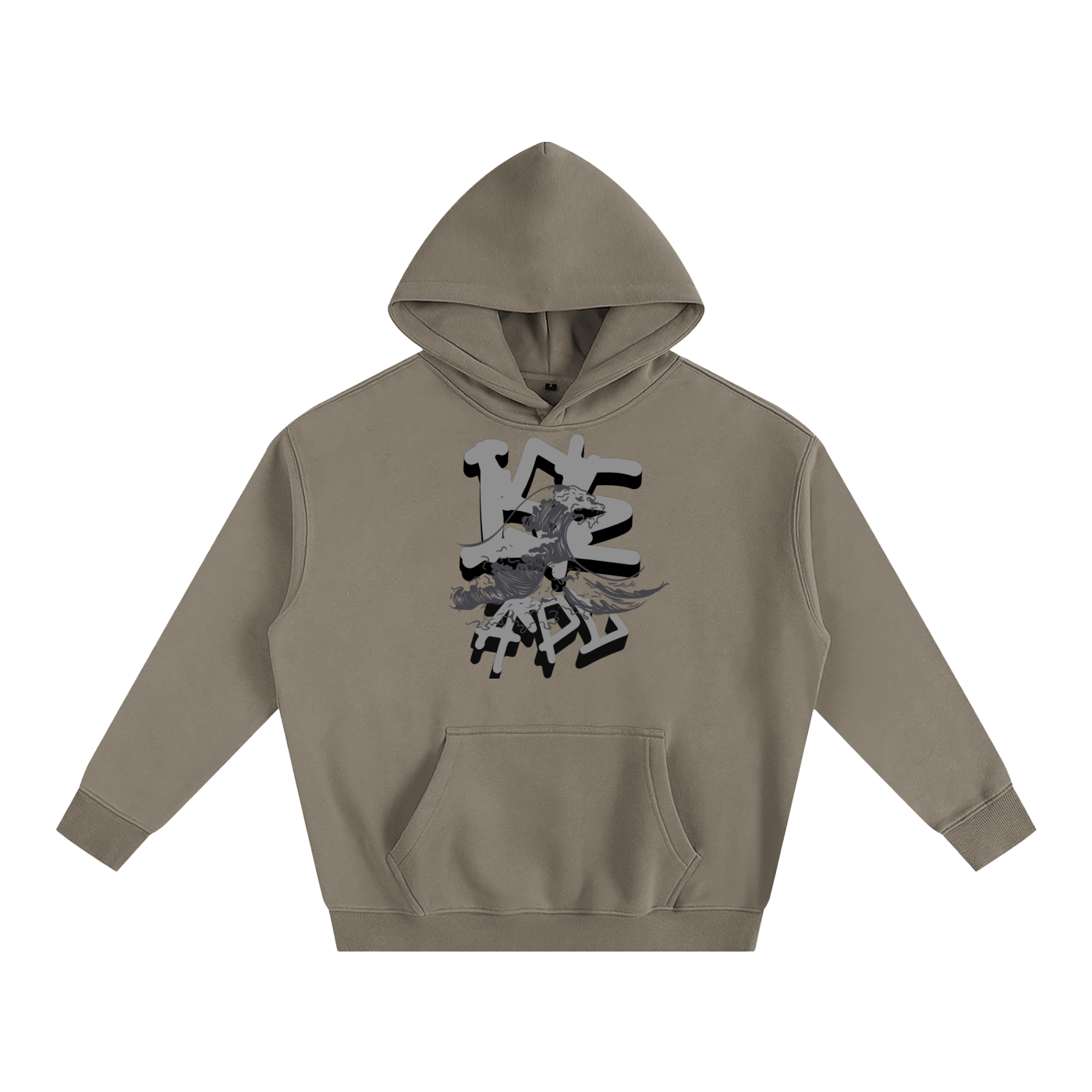 Oversize Fleeced Hoodie